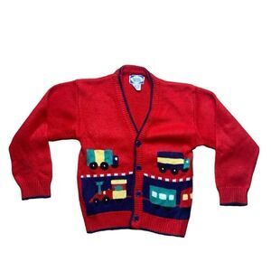 Carriage Boutique vintage cars sweater